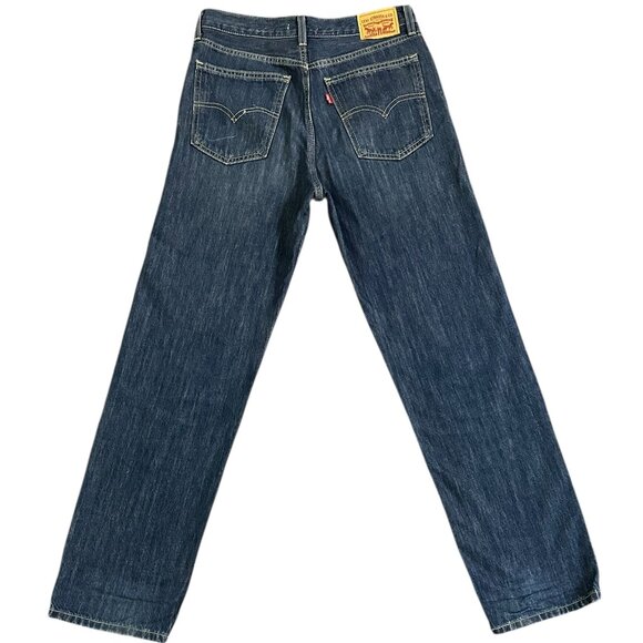 Levi's Low Pro Straight Men's Dark Wash Jeans - 28/30 (Like New!) - Picture 3 of 5